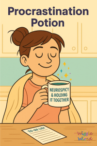 Yes, I’m procrastinating. But I’m doing it caffeinated!