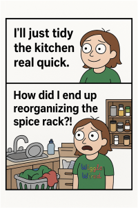 The kitchen tricked me again